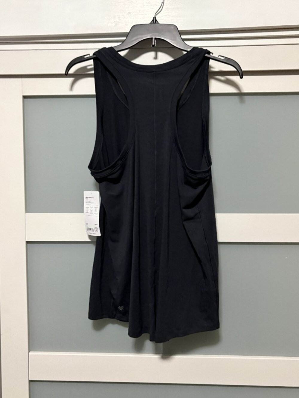 Athleta Move with Ease Camilsole Tank Power of She Black sz M NEW NWT Soft
